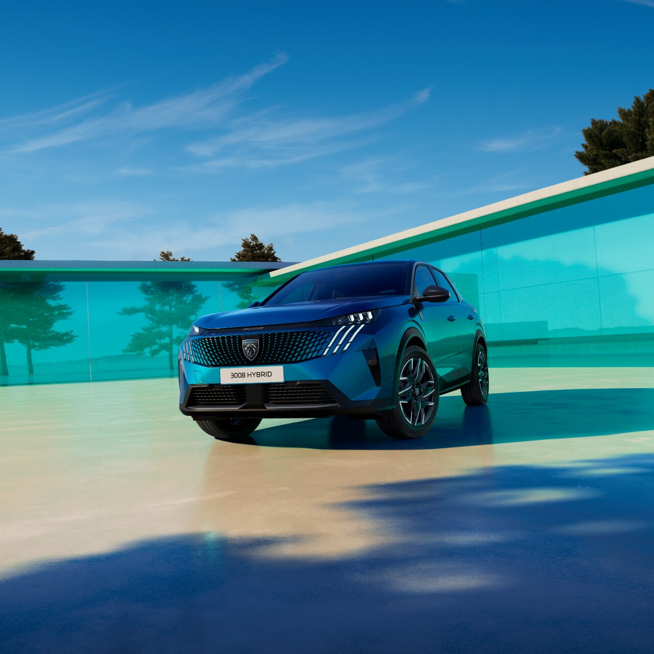 PEUGEOT 3008 Hybrid front view